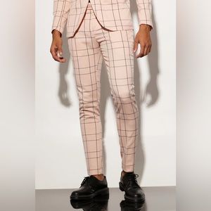 BOOHOO Man Skinny Suit Trousers NWT Sz 30
